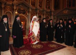 Te Deum la Catedrala istorică „Sfântul Mare Mucenic Gheorghe” din Caransebeş la primirea Patriarhului României