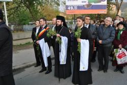 Procesiune filocalică de Florii în municipiul Reşiţa