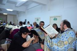 Rugăciune și filantropie la bolnavii din Spitalul Staționar Nr. 2 Reșița