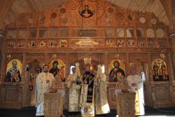 Binecuvântarea bisericii „Sf. Împăraţi Constantin şi Elena” din Oţelu Roşu