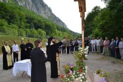  O nouă troiță sfințită în Episcopia Caransebeșului