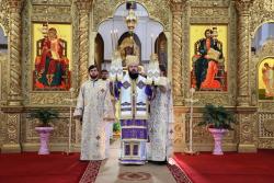 Slujire chiriarhală la Catedrala episcopală din Caransebeş