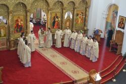 Slujire chiriarhală la Catedrala episcopală din Caransebeș