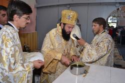 Târnosirea bisericii parohiale din Izgar