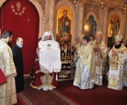 Ridicarea Episcopiei Aradului în rang de arhiepiscopie