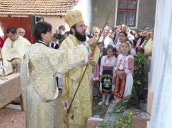 Binecuvantarea bisericii din Barza in an jubiliar