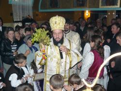 Binecuvântarea picturii de la biserica parohială din Cruşovăţ