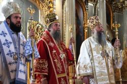 Moaştele Sf. Nifon Patriarhul Constantinopolului au fost aduse spre închinare credincioşilor caransebeşeni