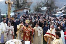 Târnosirea bisericii parohiei Steierdorf